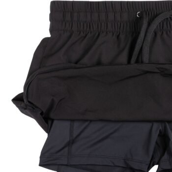 Varsity Pickle Pickleball Court Skort - Black - Image 2