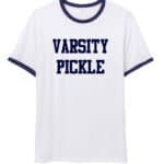 Collegiate Ringer Pickleball T-Shirt (Unisex)