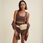 Mica Crop Bra - Espresso