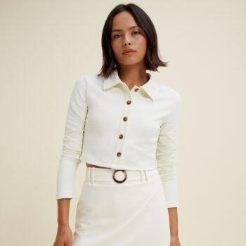 Milton Cardigan - Cream - Image 3