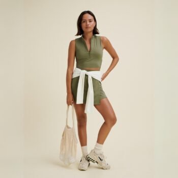 Smith Skirt - Olive - Image 4