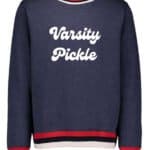 The Oversized Vintage Varsity Pickleball Sweatshirt (Unisex)